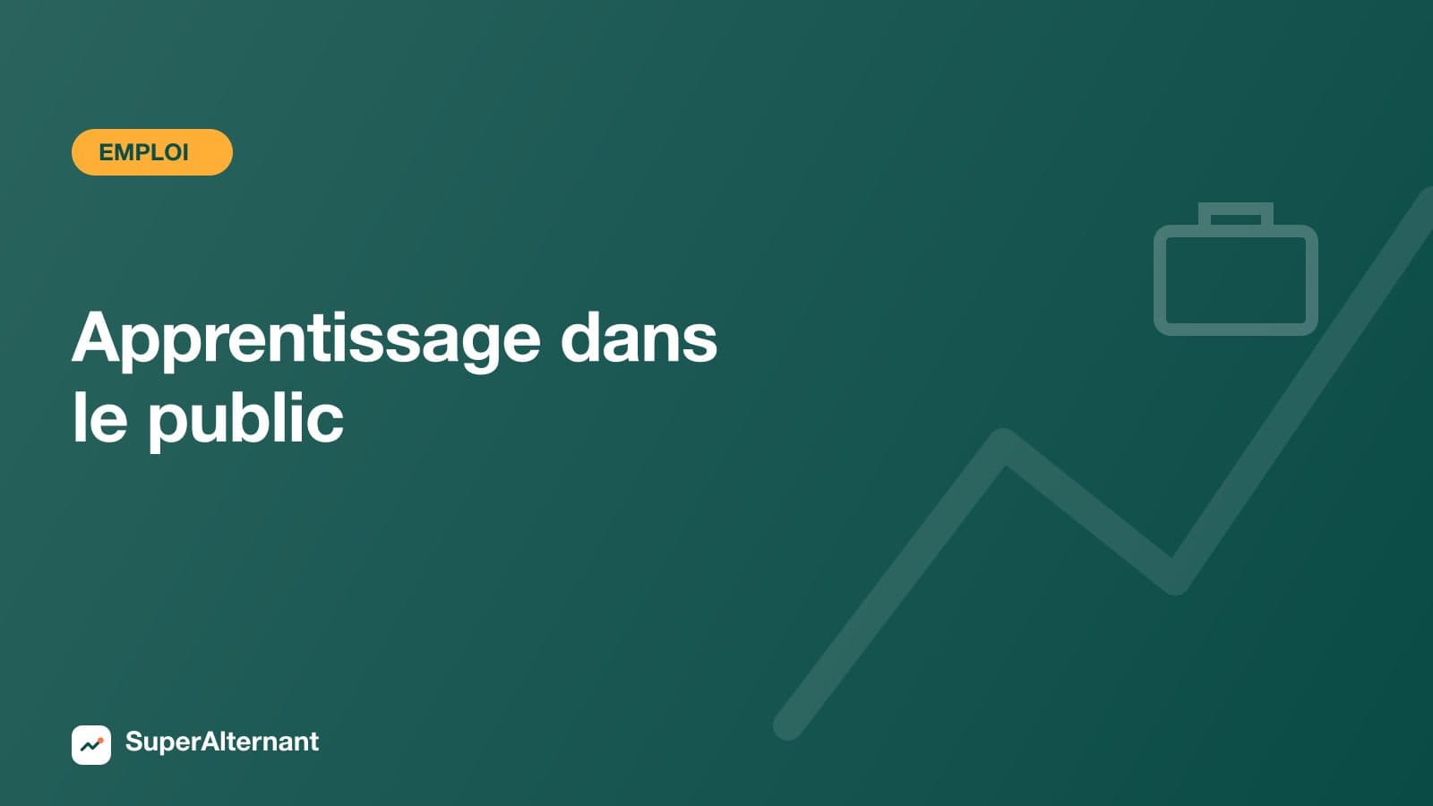 Apprentie travaillant dans un service administratif public