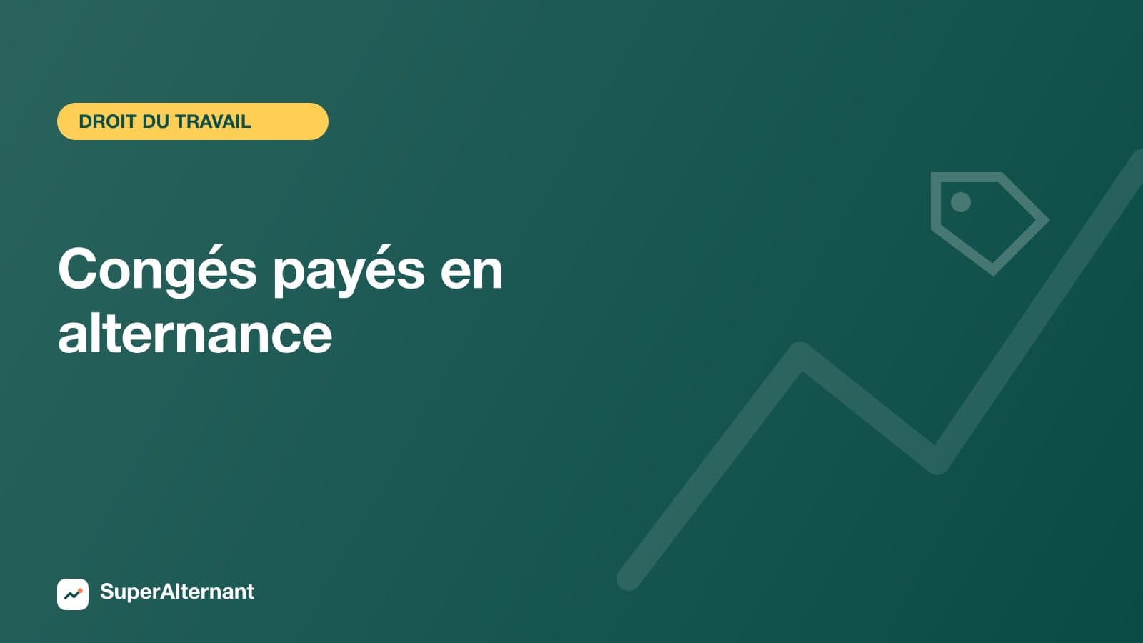Alternante posant ses congés sur un calendrier