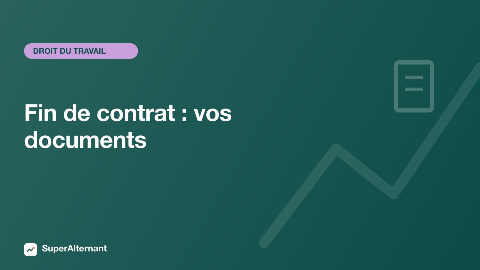 Jeune alternante rangeant ses documents de fin de contrat
