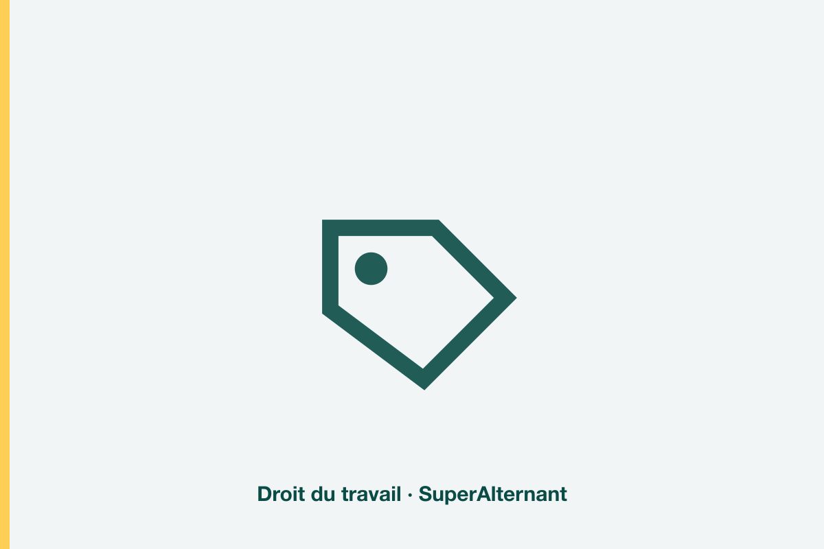 Alternante posant ses congés sur un calendrier